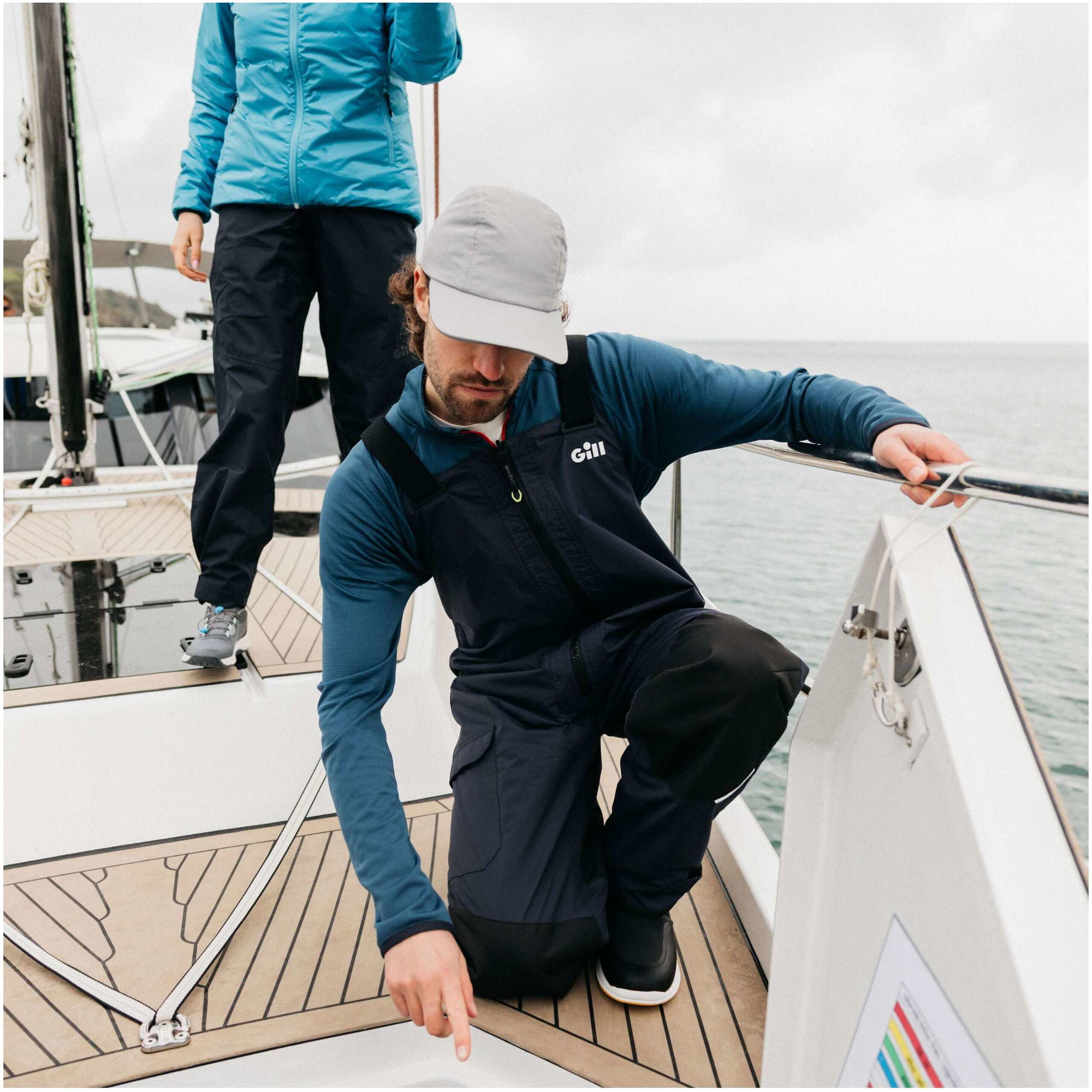 2026 Gill Mens OS3 Coastal Sailing Trousers OS33T - Black